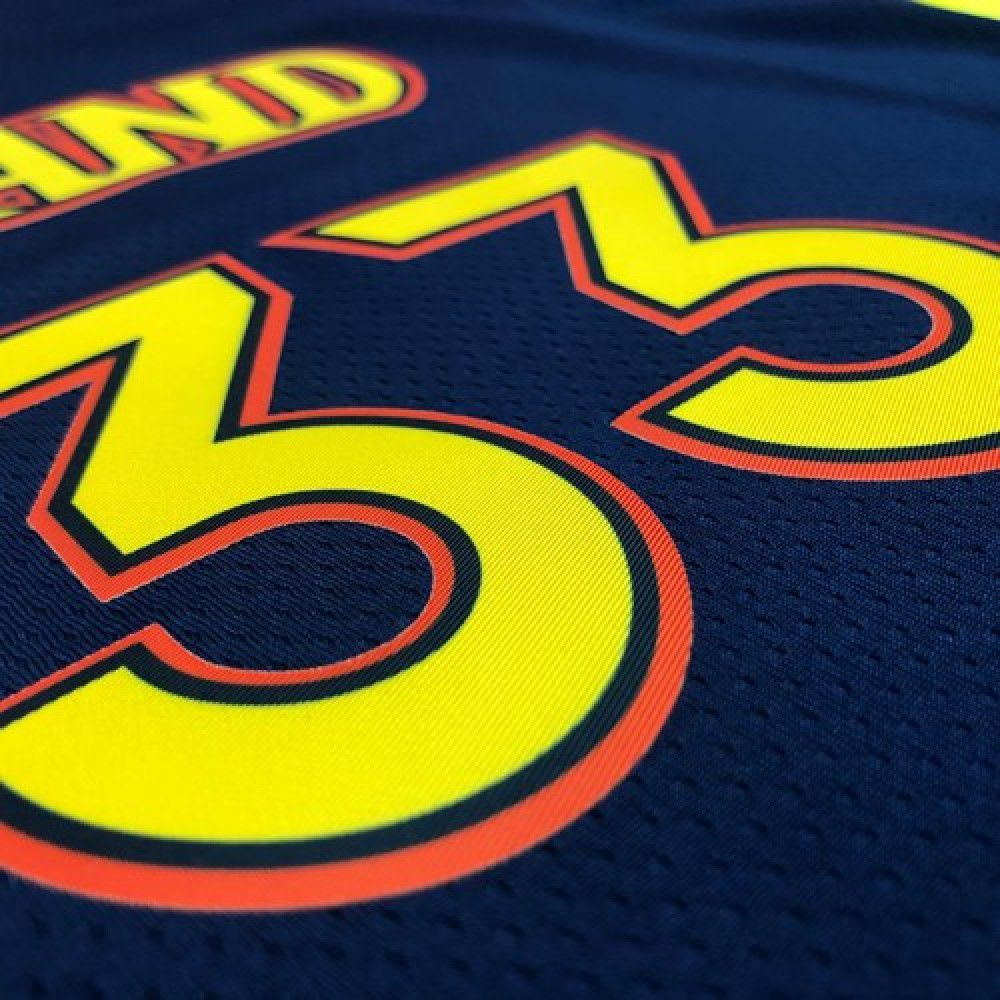 Men's Golden State Warriors James Wiseman #33 Navy 2020/21 Swingman Jersey - City Edition-Pro Kit Vault | Brand New 26/27 Sports Jerseys